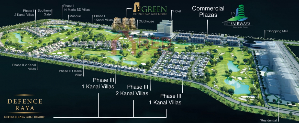 18 Green Defence Raya Golf Resort | Layout - Payment Plan - RED