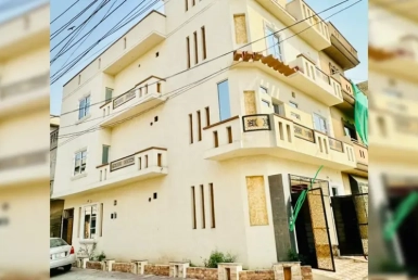 5 Marla Brand New Triple Story Corner House For Sale in Sabzazar